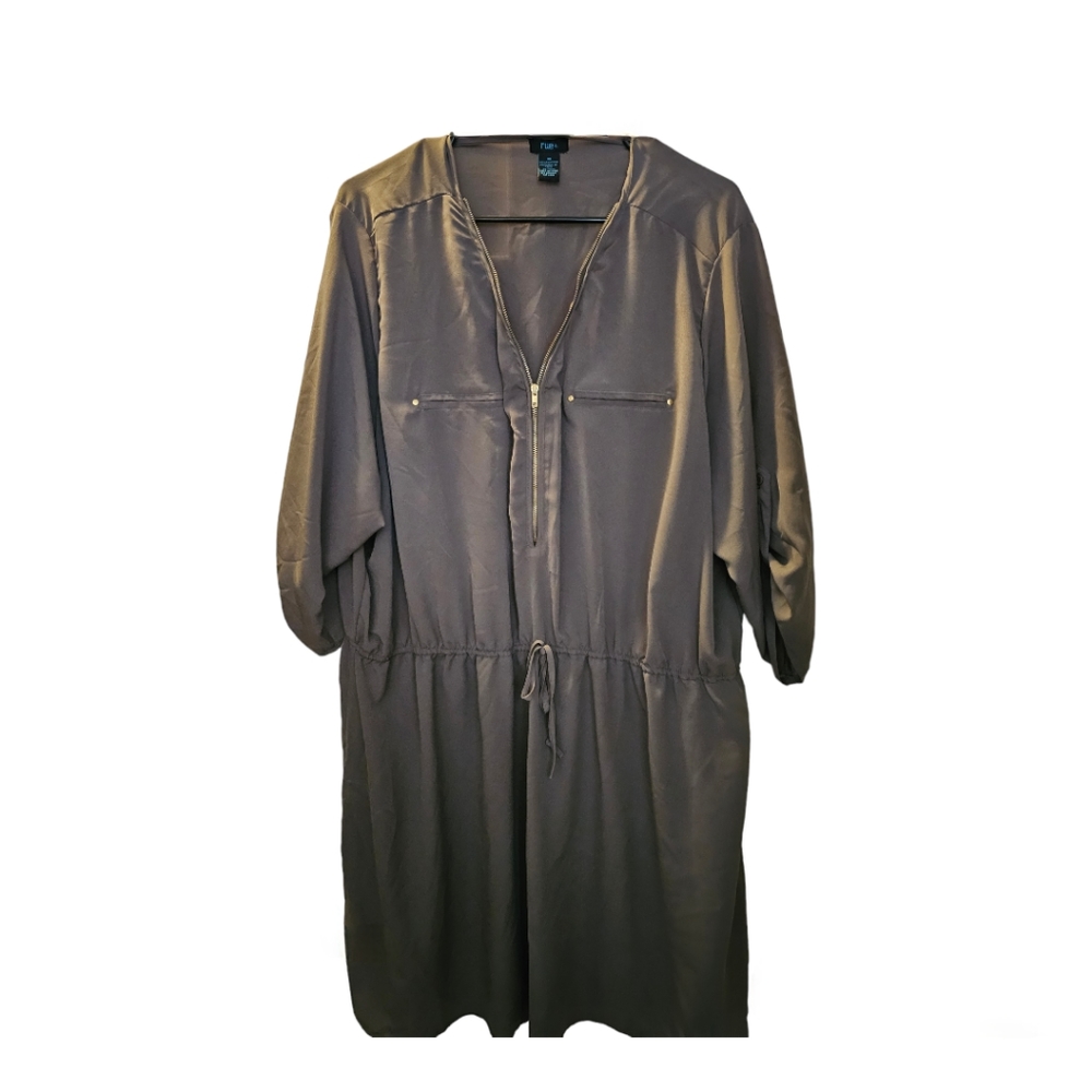 Olive green plus size dress from Rue21 size 3x